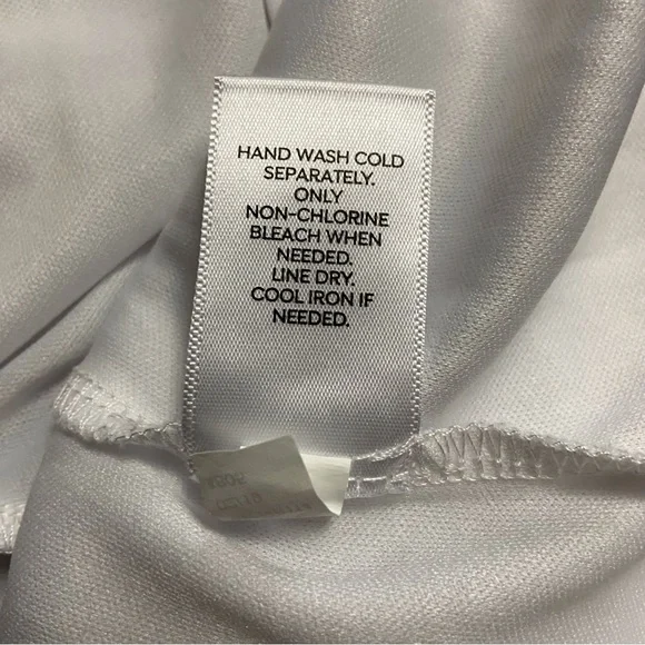 Dress Barn Westport White Sleeveless Dress Embroidered Flowy Boho - Picture 7 of 13